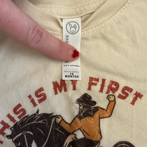 This is my first rodeo toddler shirt -18m - Picture 2 of 2